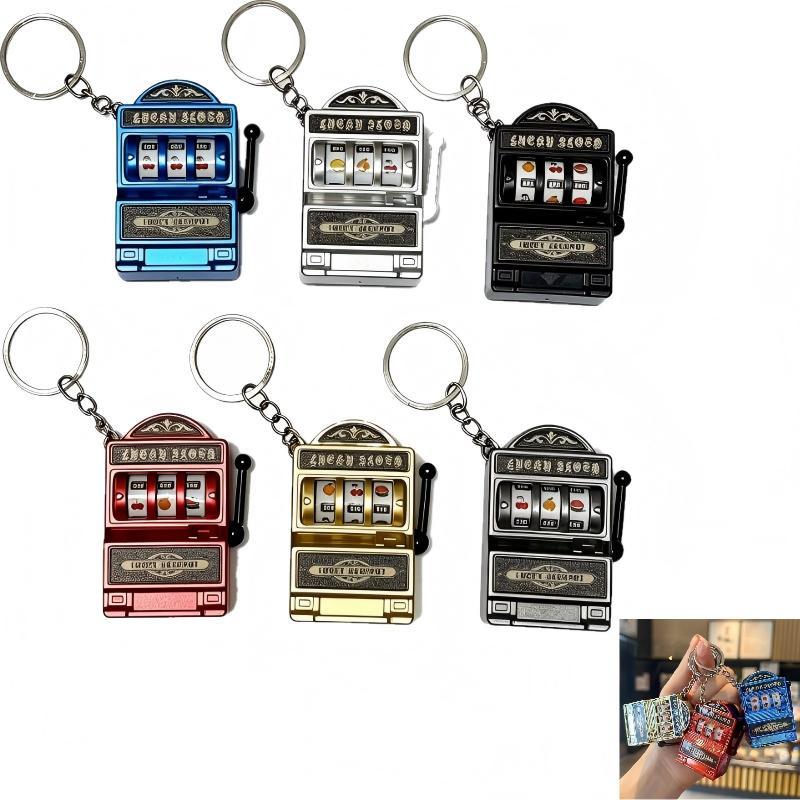 Arcade Game Jackpot - 【F】Portachiavi Mini Slot Machine Creativo, Gadget