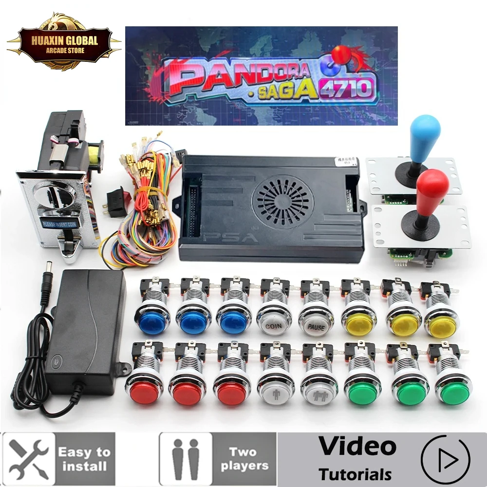 Kit scatola Pandora Saga per 2 - Trackball Controller Arcade recensione e prezzo