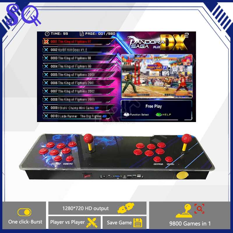 Pandora Saga DX 9800 Giochi ar - Trackball Controller Arcade recensione e prezzo